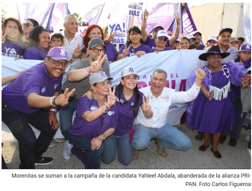 Ex alcalde deja Morena para apoyar a candidata de PAN-PRI en Tamaulipas